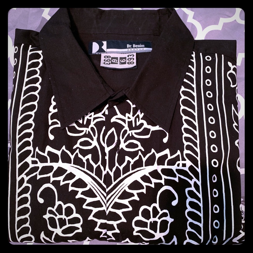 ✨BIG AND TALL DR. DENIM MENS SHIRT✨